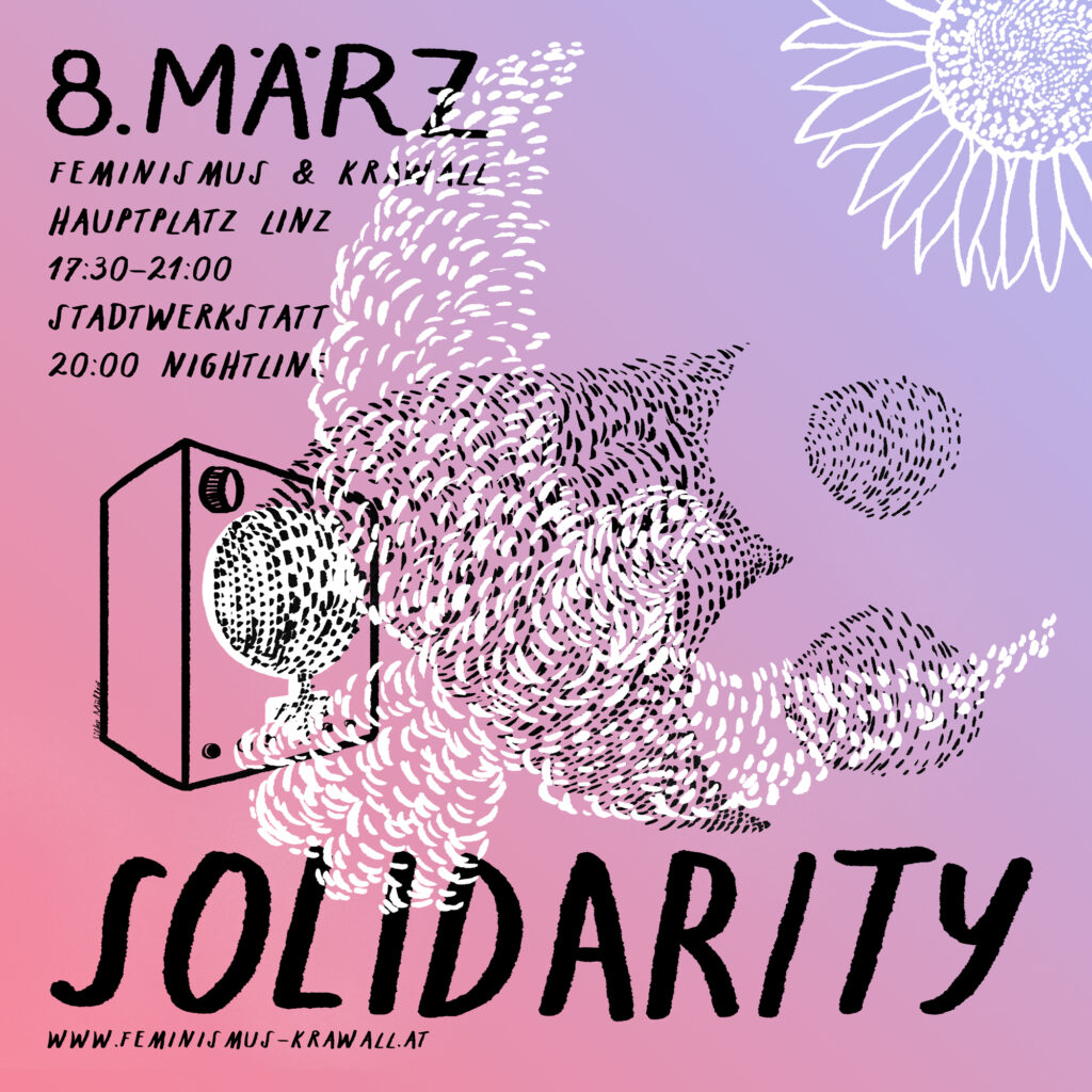 8. März 2022 | Feminismus und Krawall | Illustration Silke Müller