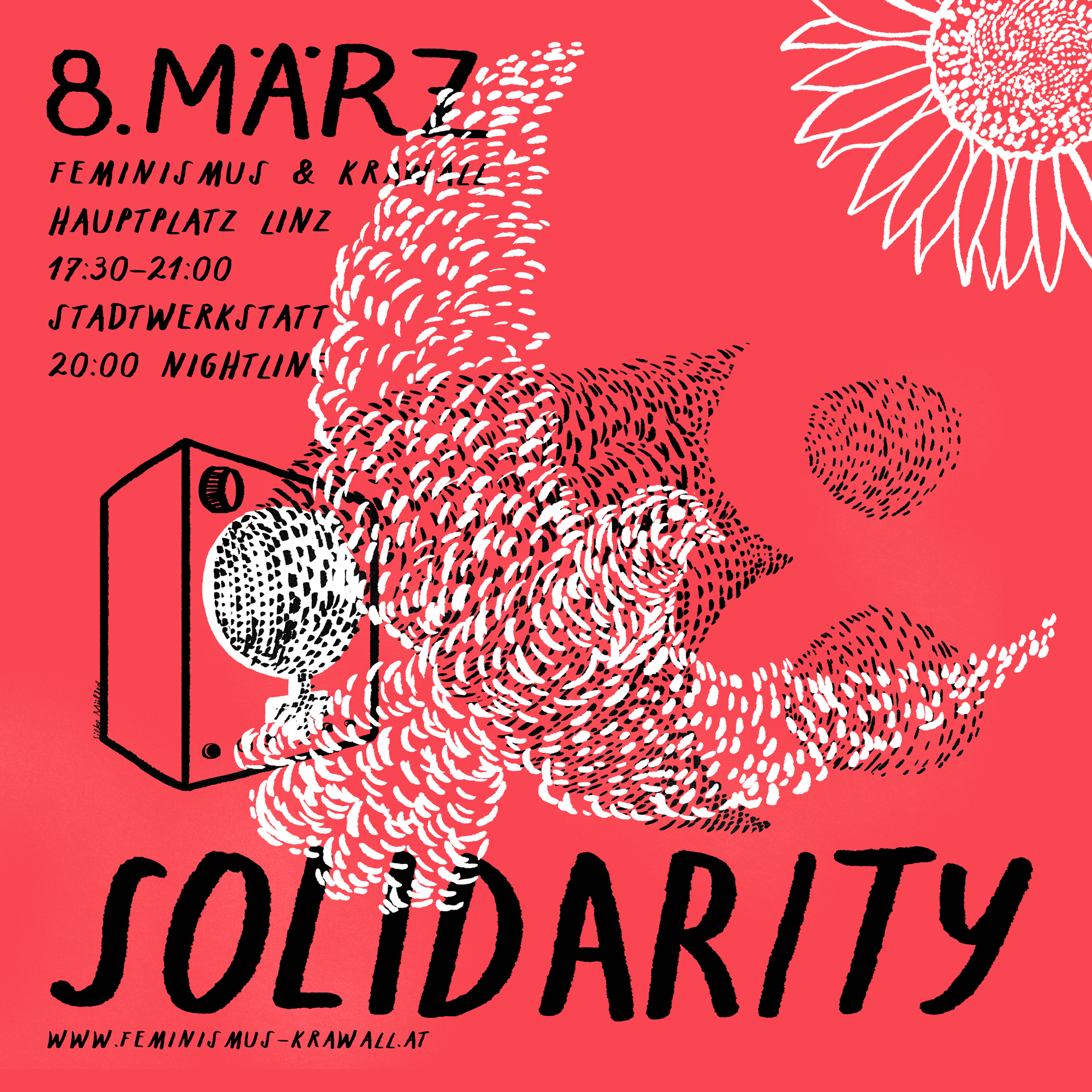8. März 2022 | Feminismus und Krawall | Illustration Silke Müller